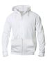 Basic Hoody Full Zip White