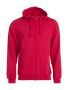 Basic Hoody Full Zip Red