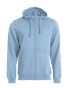 Basic Hoody Full Zip Light Blue