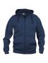 Basic Hoody Full Zip Dark Navy