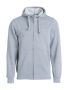 Basic Hoody Full Zip Grey Melange