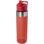 Dylan 650 ml Tritan flaske med tutlokk Rød