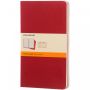 Moleskine Cahier Journal L – linjert Tranebær rød