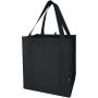 Liberty GRS resirkulert non-woven handlenett med bunnplate, 29 l Svart