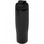 H2O Active® Tempo 700 ml sportsflaske med flipp lokk Svart