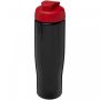 H2O Active® Tempo 700 ml sportsflaske med flipp lokk Svart