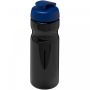 H2O Active® Base 650 ml sportsflaske med flipp lokk Svart