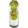 H2O Active® Base 650 ml sportsflaske og infuser med flipp lokk Lime