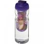 H2O Active® Base 650 ml sportsflaske og infuser med flipp lokk Lilla