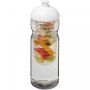 H2O Active® Base 650 ml sportsflaske og infuser med kuppel lokk Hvit