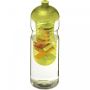 H2O Active® Base 650 ml sportsflaske og infuser med kuppel lokk Lime