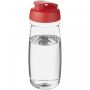 H2O Active® Pulse 600 ml sportsflaske med flipp lokk Rød