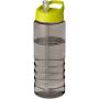 H2O Active® Eco Treble sportsflaske med tutlokk, 750 ml  Grå