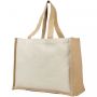 Varai handlenett i 320 g lerret og jute 23L Beige