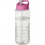 H2O Active® Treble 750 ml sportsflaske med tut lokk Rosa