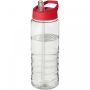 H2O Active® Treble 750 ml sportsflaske med tut lokk Rød