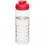 H2O Active® Treble 750 ml sportsflaske med flipp lokk Transparent