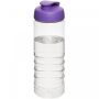 H2O Active® Treble 750 ml sportsflaske med flipp lokk Transparent