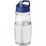 H2O Active® Pulse 600 ml sportsflaske med tut lokk Blå