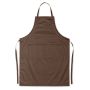 Fitted Kitab forkle Brun