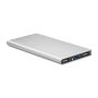 Powerflat8 powerbank Sølv