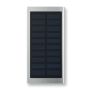 Solar Powerflat solcelle powerbank Sølv