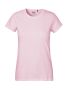Klassisk T-skjorte for kvinner Rosa
