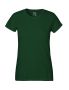 Klassisk T-skjorte for kvinner bottle green