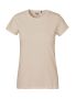 Klassisk T-skjorte for kvinner Beige