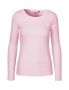 Langermet t-skjorte for damer light pink