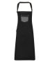 Division Bib Apron Svart