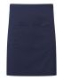 Colours Collection Mid Length Pocket Apron Marineblå