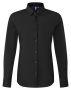 Womens L/S Poplin Shirt Sort