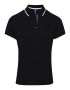 Ladies Contrast Polo Svart