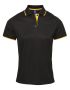 Ladies Contrast Polo Svart