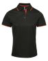 Ladies Contrast Polo Svart