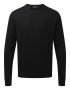 Mens Crew Neck Cotton Svart