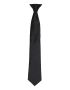 Colours Satin Clip Tie Svart