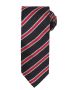 Waffle Stripe Tie Svart