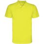 Monzha kortermet teknisk polo for herre flyellow