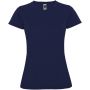 Montecarlo kortermet teknisk t-skjorte for dame Navy Blue
