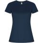 Imola kortermet teknisk t-skjorte for dame Navy Blue