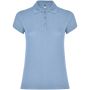 Star kortermet polo for dame Himmelblå