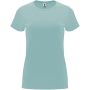 Capri kortermet t-skjorte for dame washblue