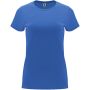Capri kortermet t-skjorte for dame riviblue
