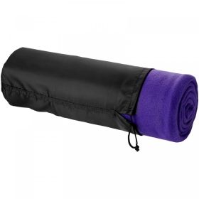 Huggy pledd med pose 150 x 120 cm Lilla