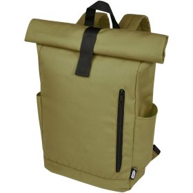 Byron 15,6" GRS RPET rulletopp ryggsekk, 18 l Oliven