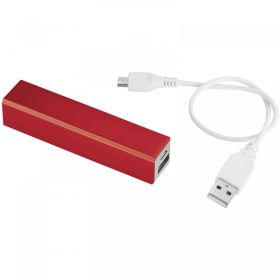Volt mobillader, 2200 mAh Rød