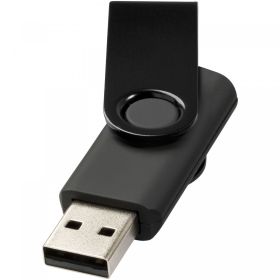 Rotate-metallic 4GB USB-minne Svart