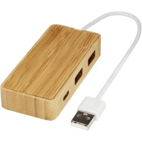 Tapas USB hub i bambus Hvit